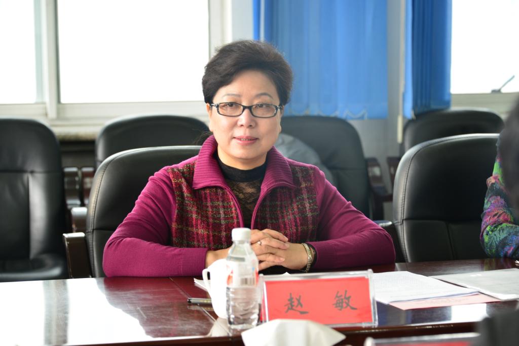 省委常委省委统战部部长赵敏到学校考察指导工作